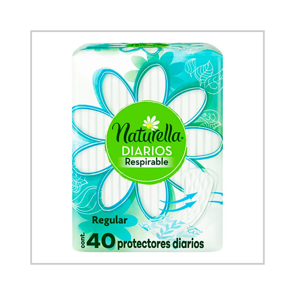 NATURELLA DIARIOS RESPIRABLES 40 UN