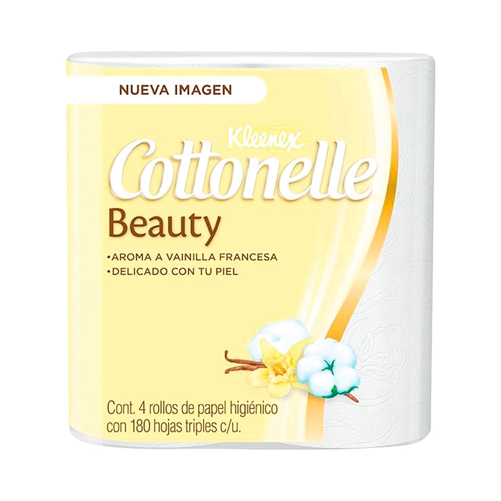 Kleenex Cottonelle Beauty Papel Higiénico 4 Piezas
