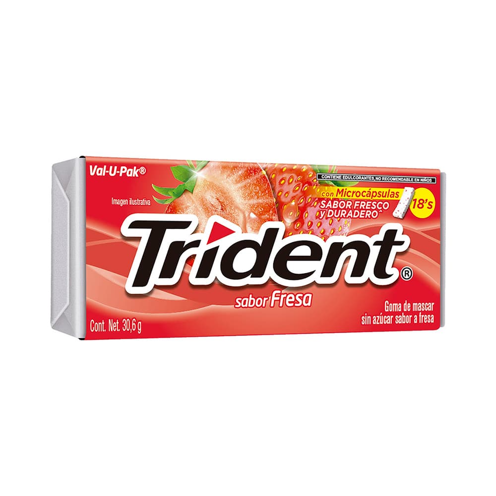 Trident Goma Fresa C/18 30.6G