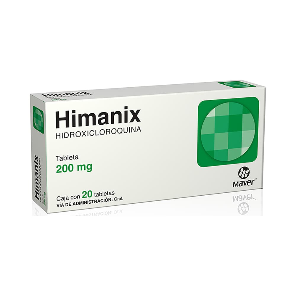 Himanix Hidroxiclroquina 200 mg 20 Tabletas