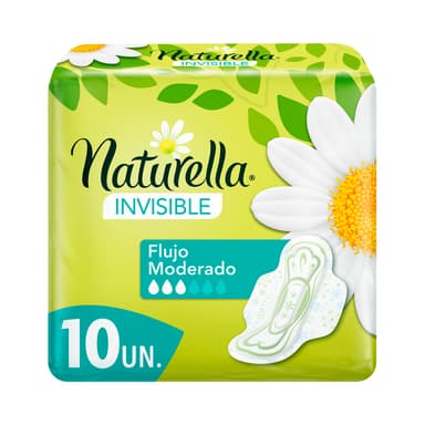 TOALLA FEMENINA NATURELLA INVISIBLE C/A.