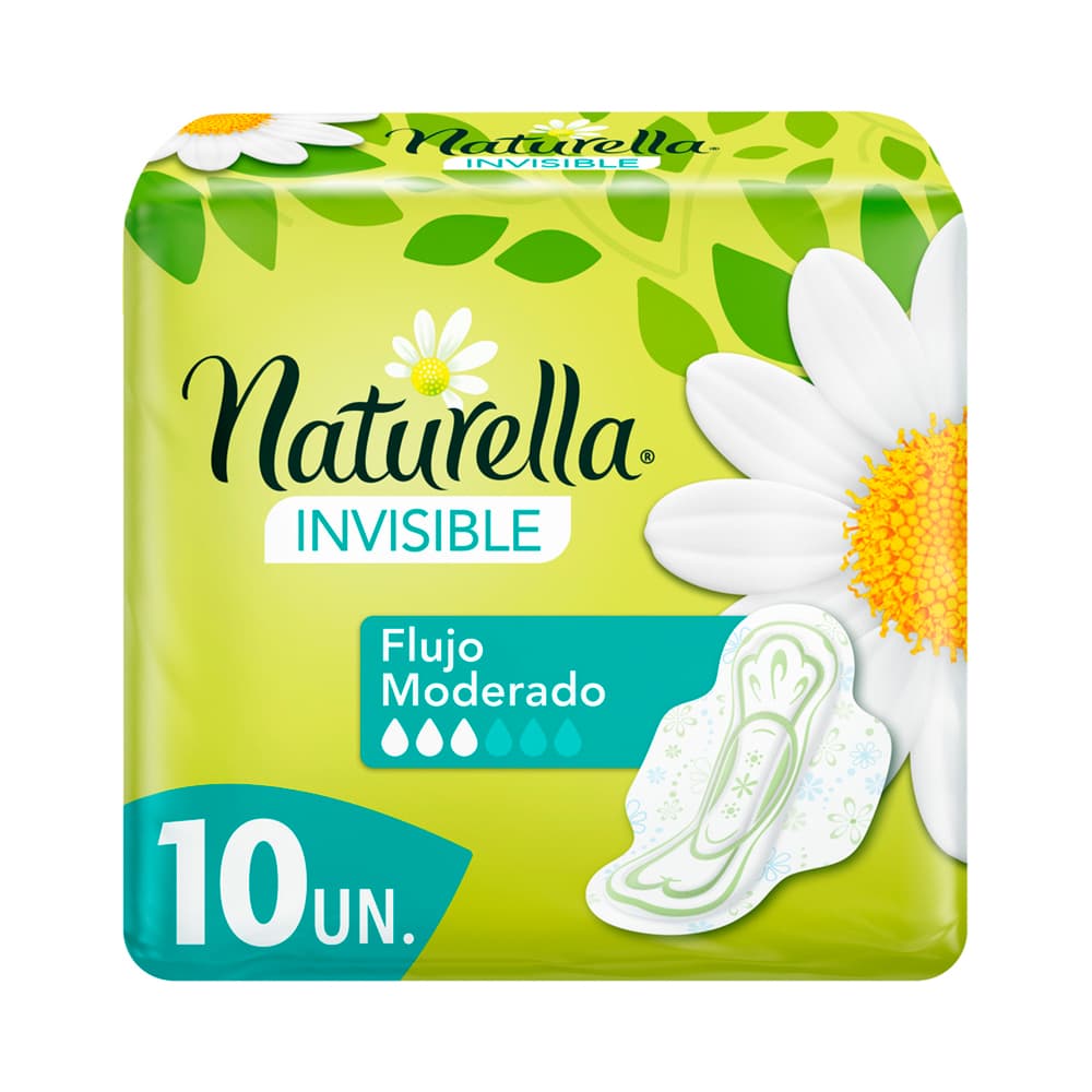 TOALLA FEMENINA NATURELLA INVISIBLE C/A.