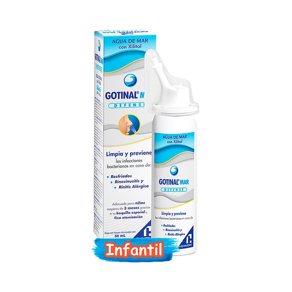 Gotinal Mar Defense Infantil Agua de Mar 50 ml