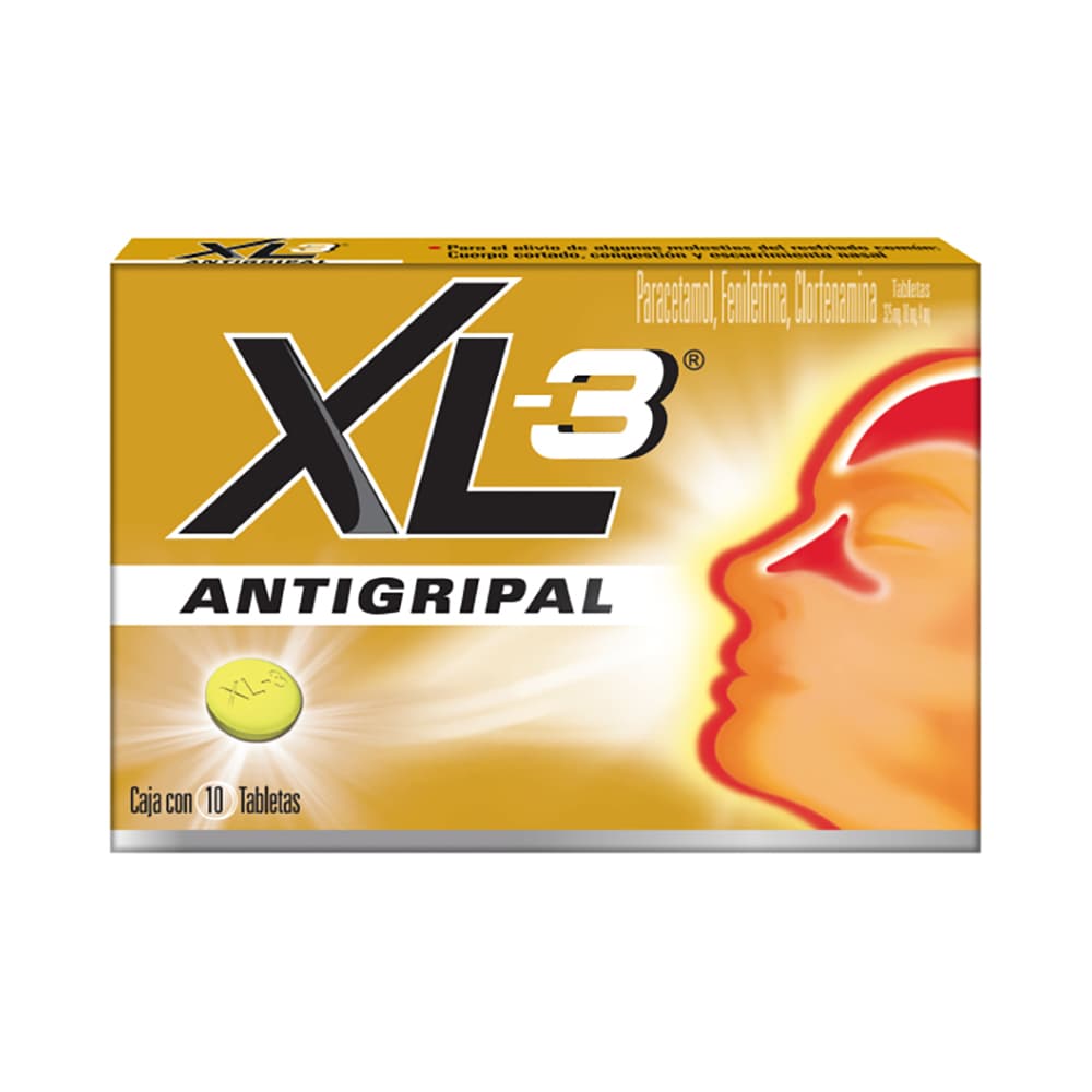 XL3 ANTIGRIPAL 10 TAB