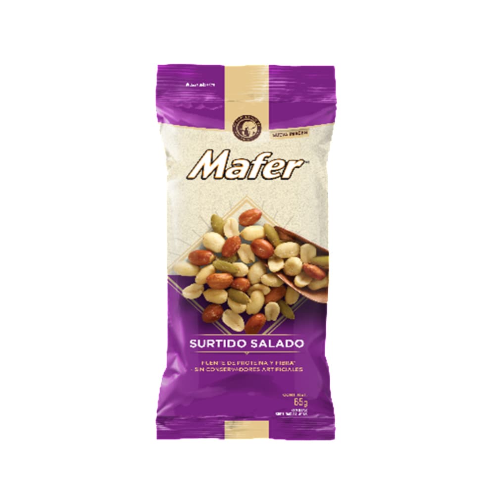 MAFER SURTDO SALADO 65G