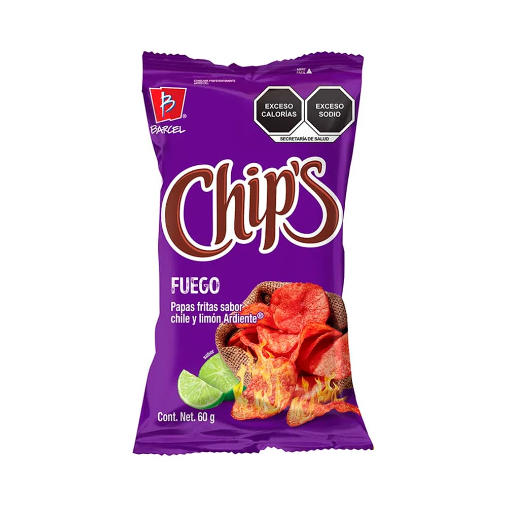 CHIPS FUEGO 60G