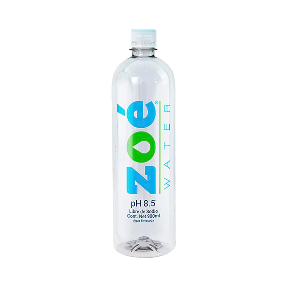 AGUA ALCALINA ZOE WATER 900 ML         .