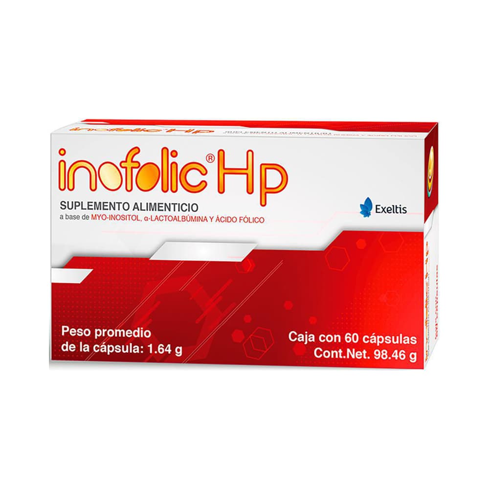 Inofolic Hp Suplemento Alimenticio 60 cápsulas