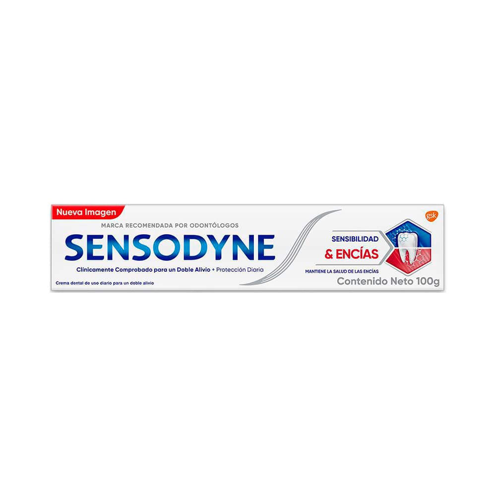 SENSODYNE SENSIB & ENCIAS GR 100 PTA