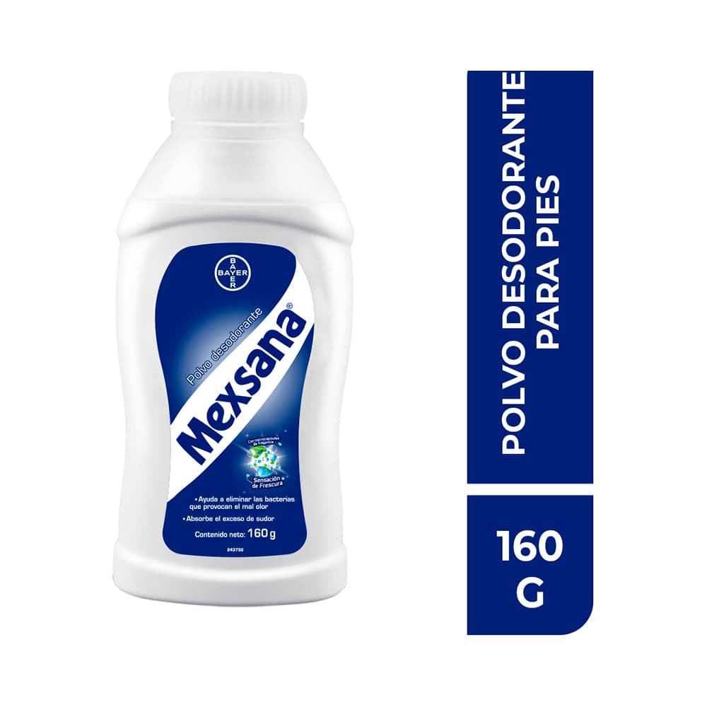 Mexsana Talco Desodorante 160 grs