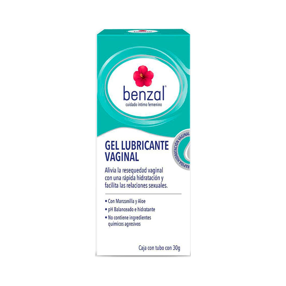 Benzal Lubricante Vaginal en Gel 30 grs