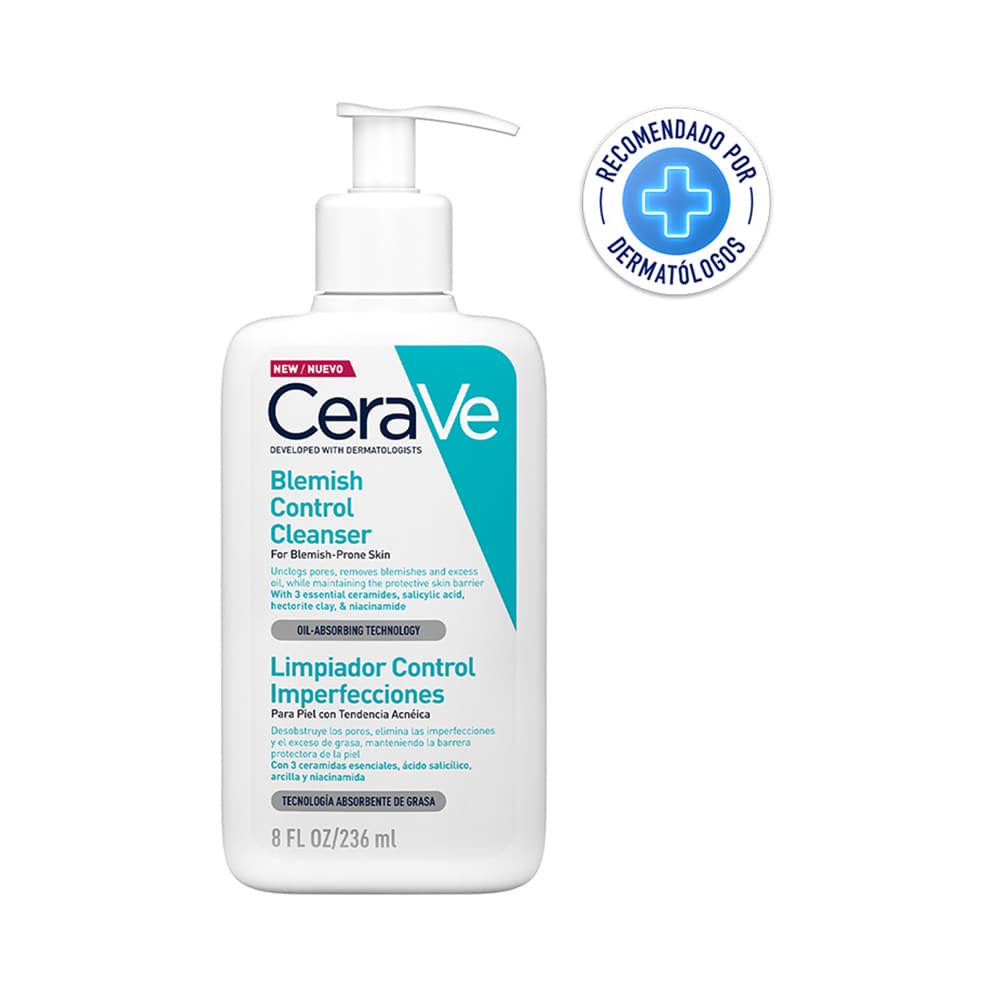Cerave Limpiador Facial Control de Imperfecciones 236 ml