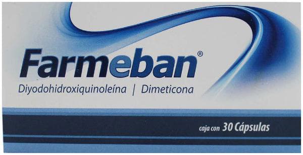 FARMEBAN 100 MG / 500 MG 30 CAP