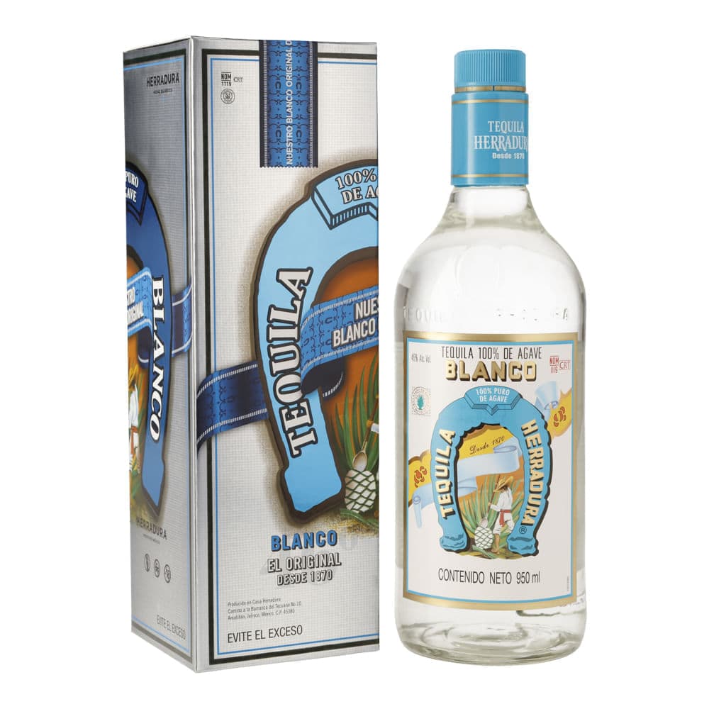 Herradura Tequila Blanco 100% Agave 950 ml