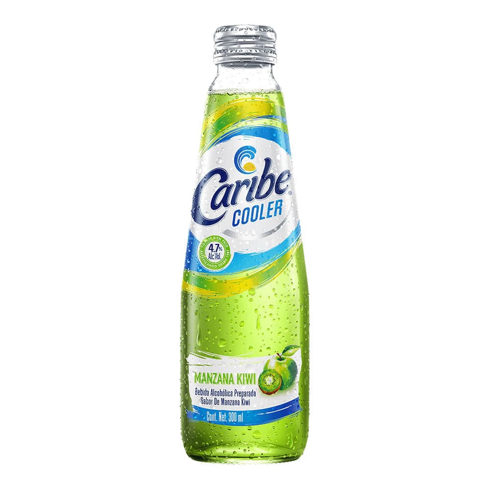 Caribe Cooler Manzana Verde y Kiwi 300 ml
