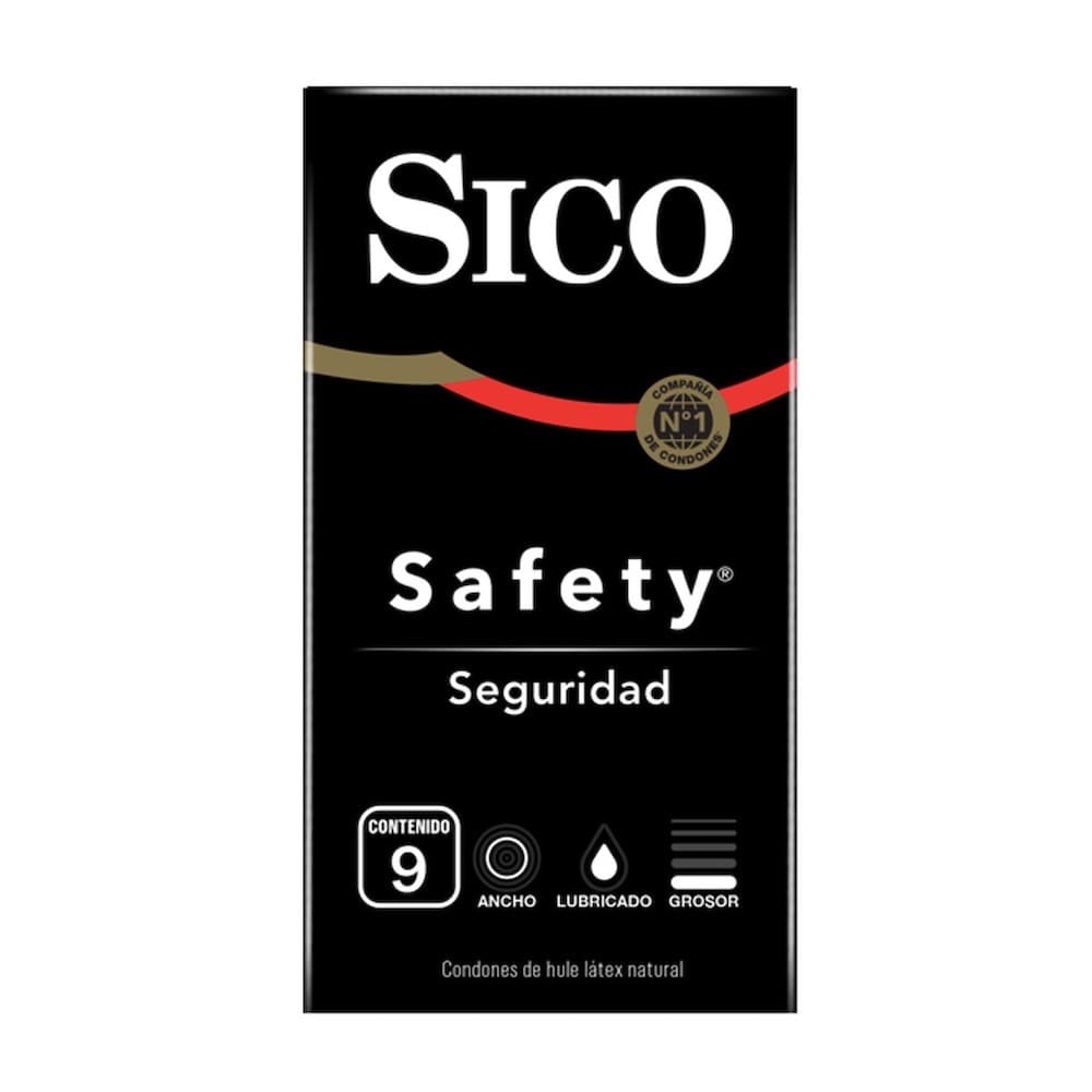 SICO SAFETY CAJA C/9 PRESERV. 9 UN