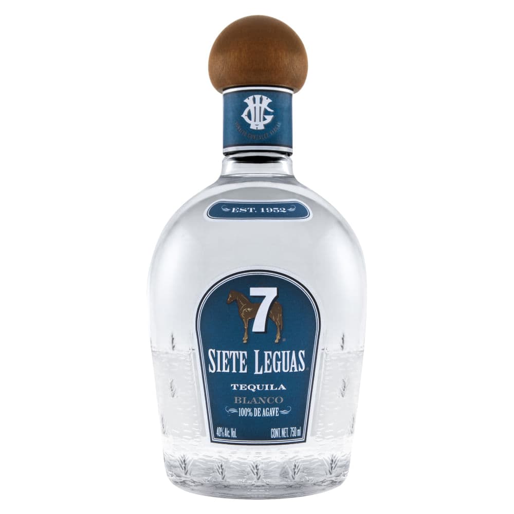Tequila Siete Leguas Blanco 100% 750ml