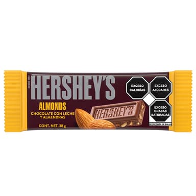 CHOCOLATE HERSHEYS ALMENDRA 38GR