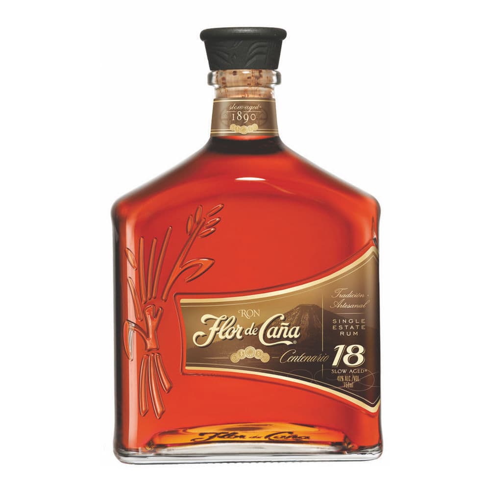 Flor de Caña Centenario Gold 18 Años Ron 750 ml