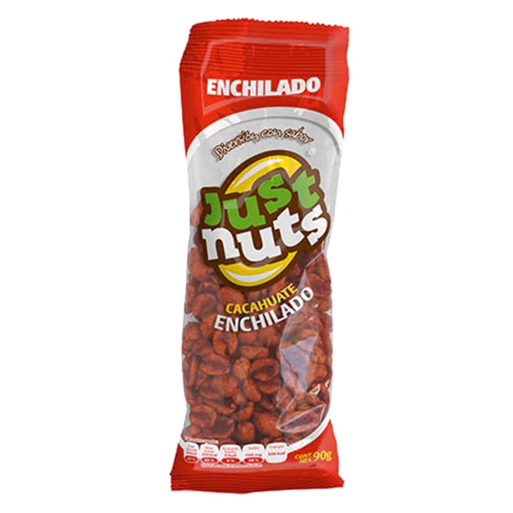 CACAHUATE ENCHILADO JUST NUT 90GR