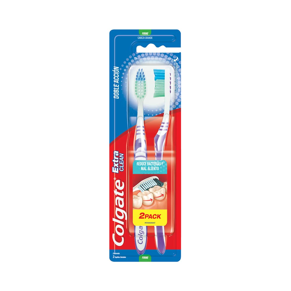 Colgate Extra Clean Cepillo de Dientes Firme 1 Pieza