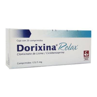Siegfried Rhein Dorixina Relax 125/5 mg 20 Comprimidos