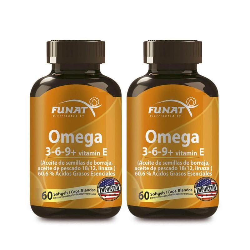 Pack OMEGA 3-6-9 120 cápsulas blandas