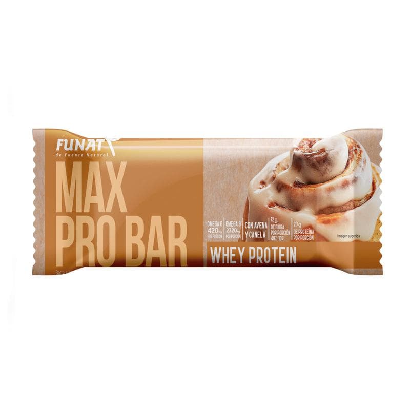 Barra de proteína de avena y canela 95 g