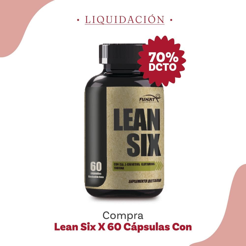Lean six 60 cápsulas