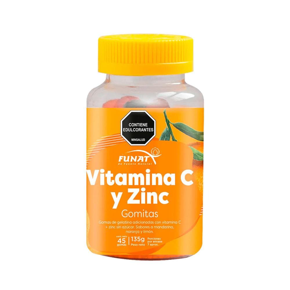 Gomitas con vitamina C + zinc