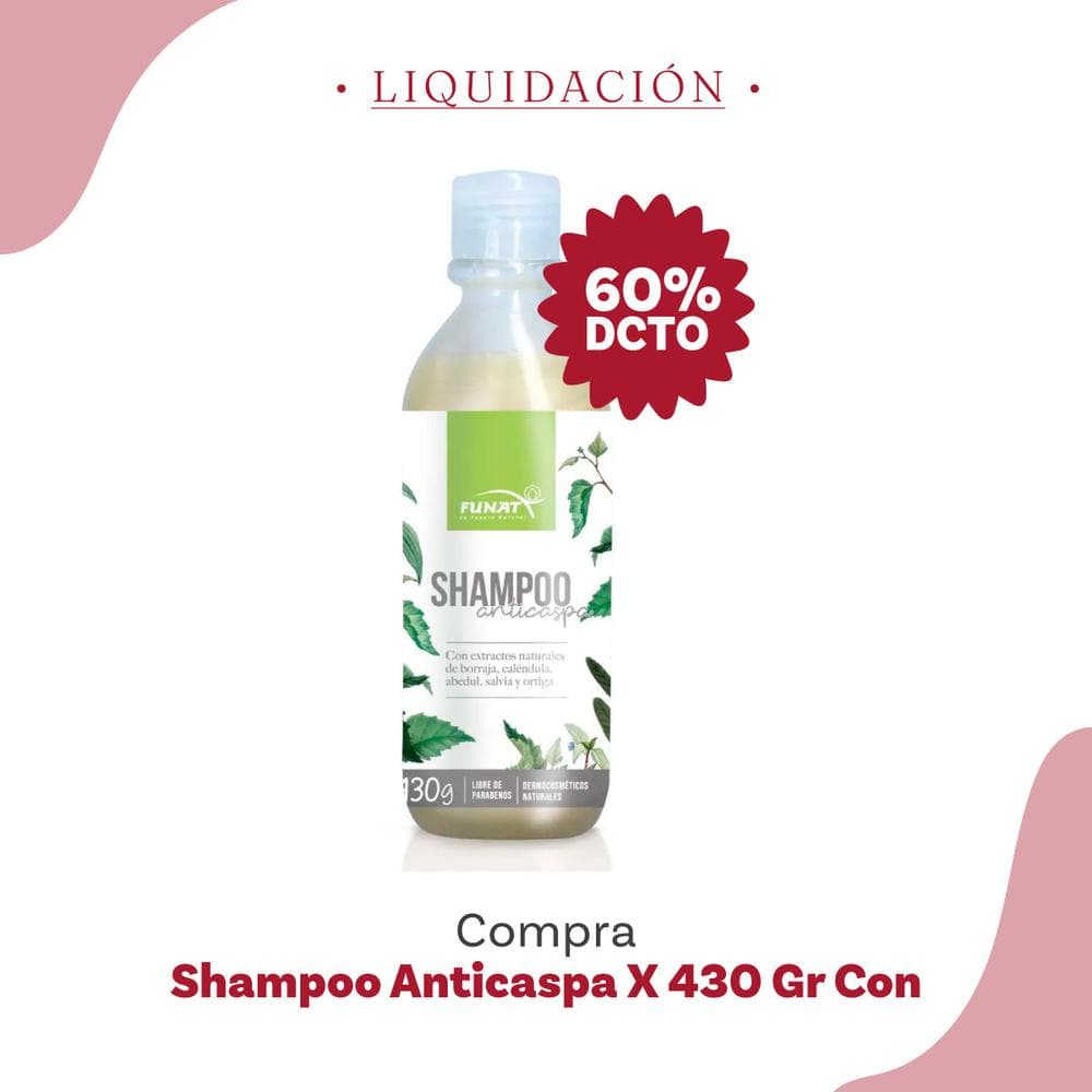 Shampoo anticaspa 430ml
