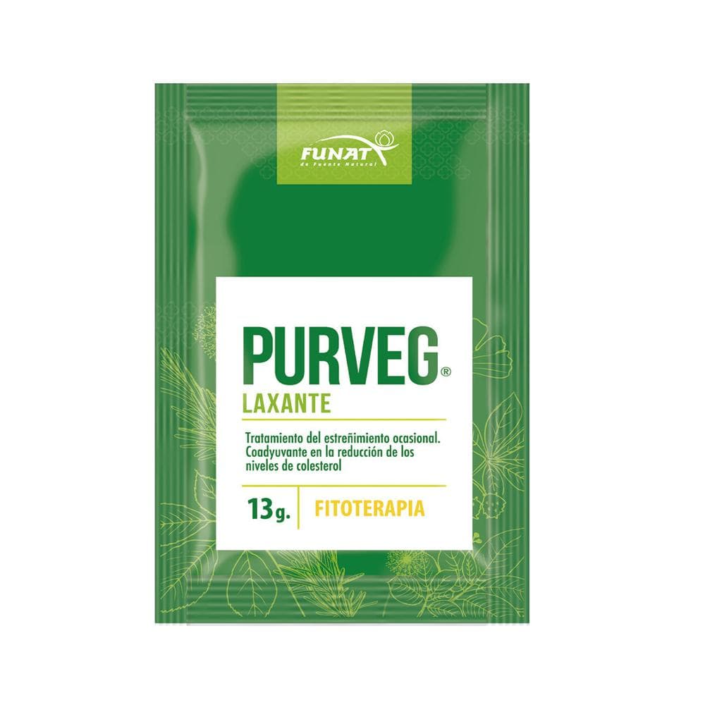 Laxante para el estreñimiento Purveg en sachet
