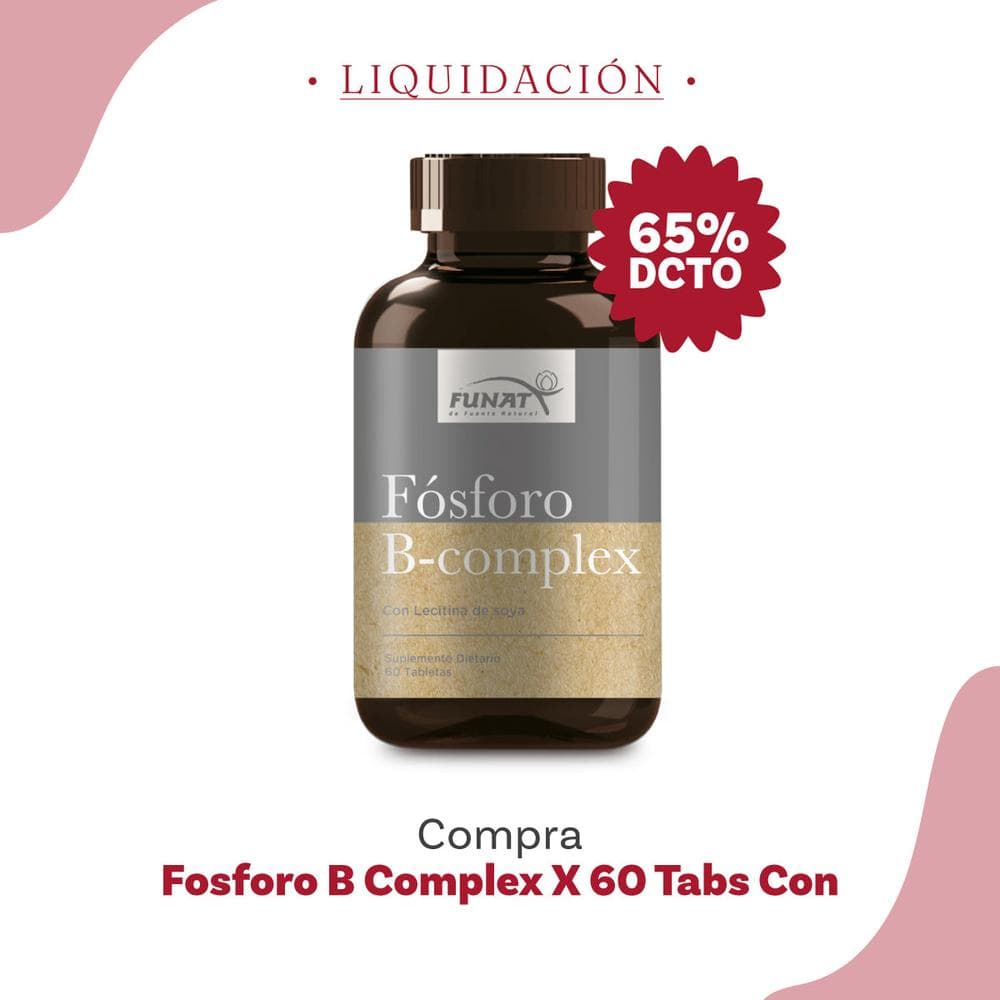 Fósforo B-complex 60 tabletas