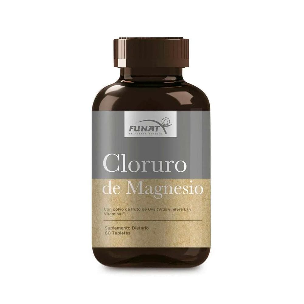 Cloruro de magnesio con polvo de fruto de uva y vitamina E