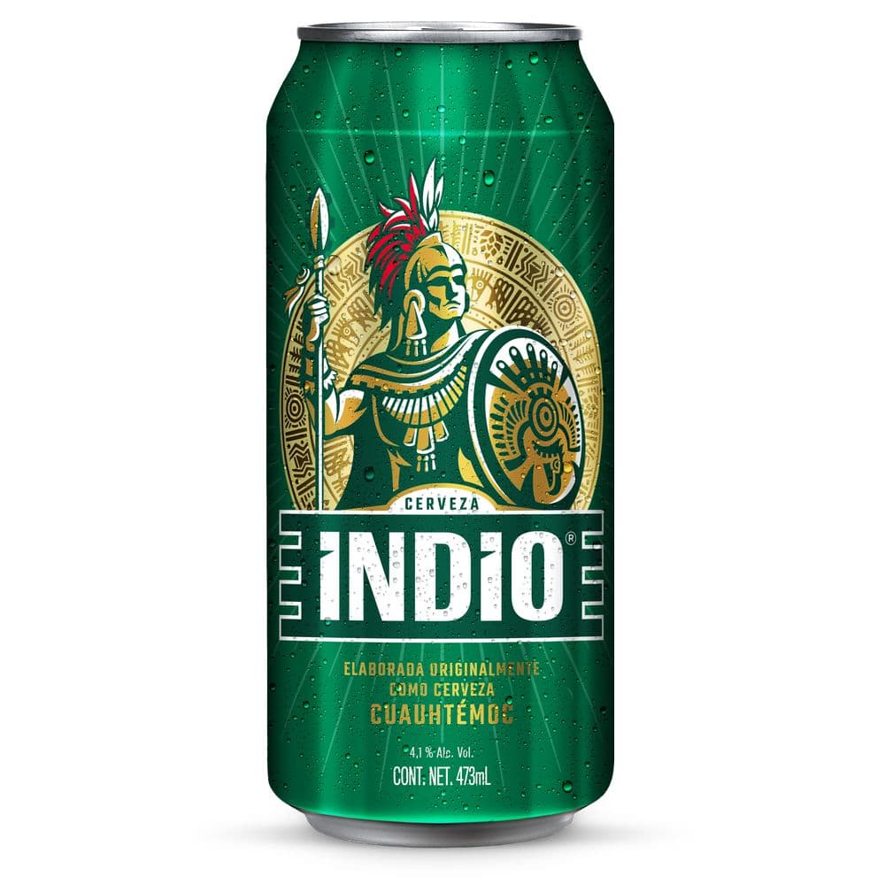 Indio Cerveza Obscura 473 ml