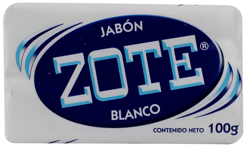 Jabon lavanderia Zote blanco 100 g