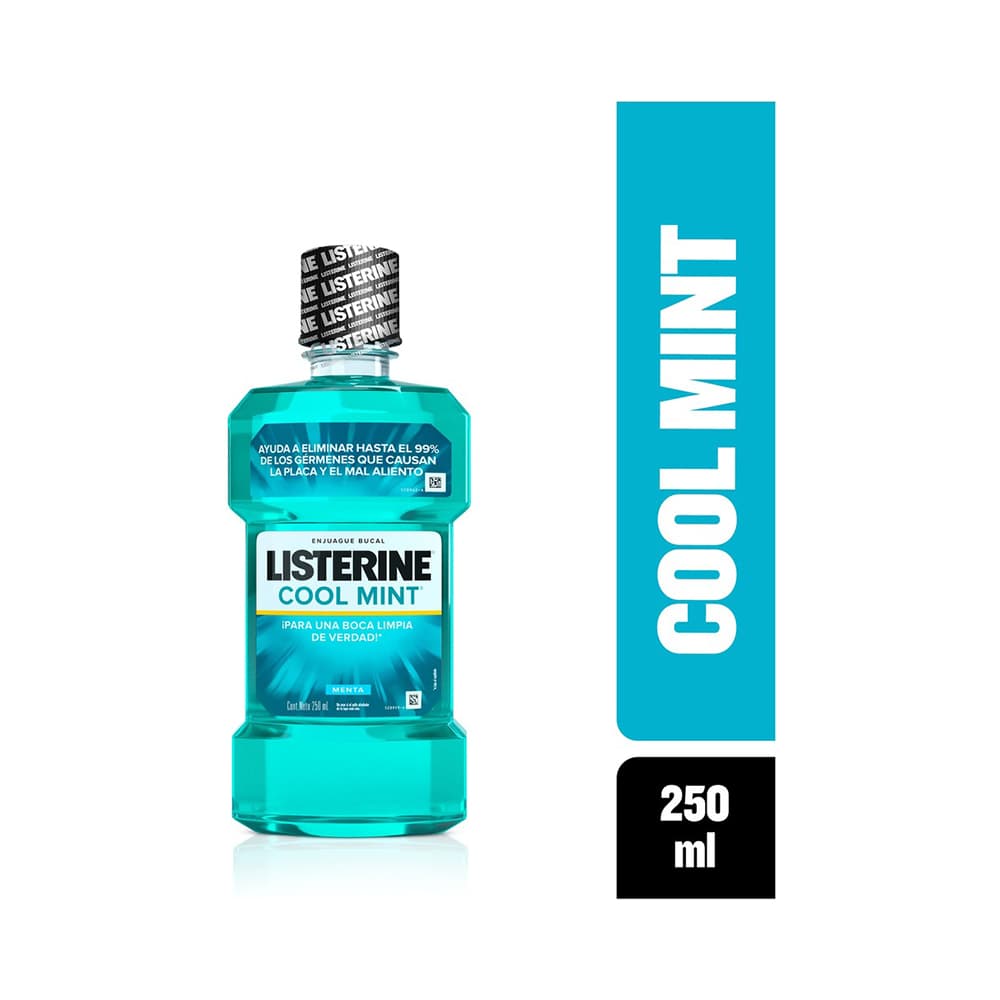 Listerine Cool Enjuague Bucal Mint 250 ml
