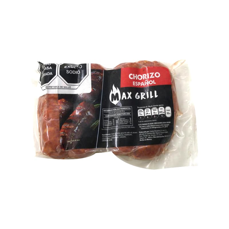 Chorizo Espanol Max Grill 550 grs