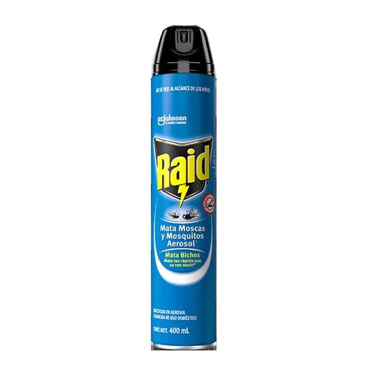Raid insecticida aerosol mata bichos 400 ml