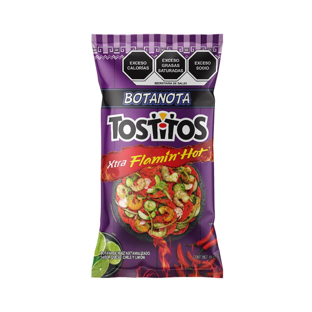 TOSTITOS FLAMIN HOT BOTANOTA 84GR