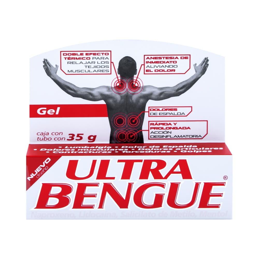 BENGUE ULTRA ROJO 35 GR GEL