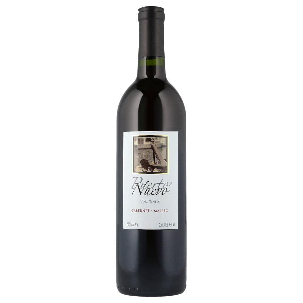 Puerto Nuevo Cabernet Malbec Vino Tinto 750 ml