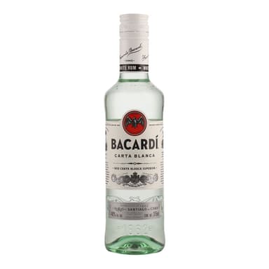 Bacardi Ron Blanco 375 ml