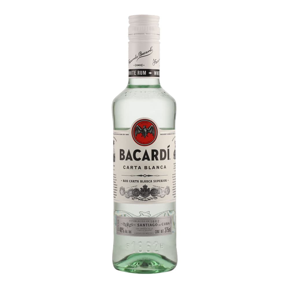 Bacardi Ron Blanco 375 ml