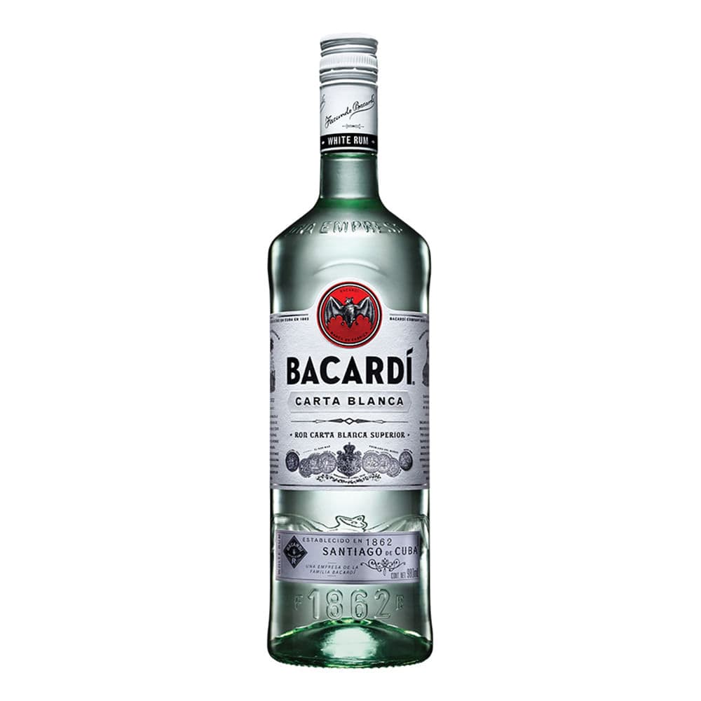 Bacardi Ron Blanco 980 ml