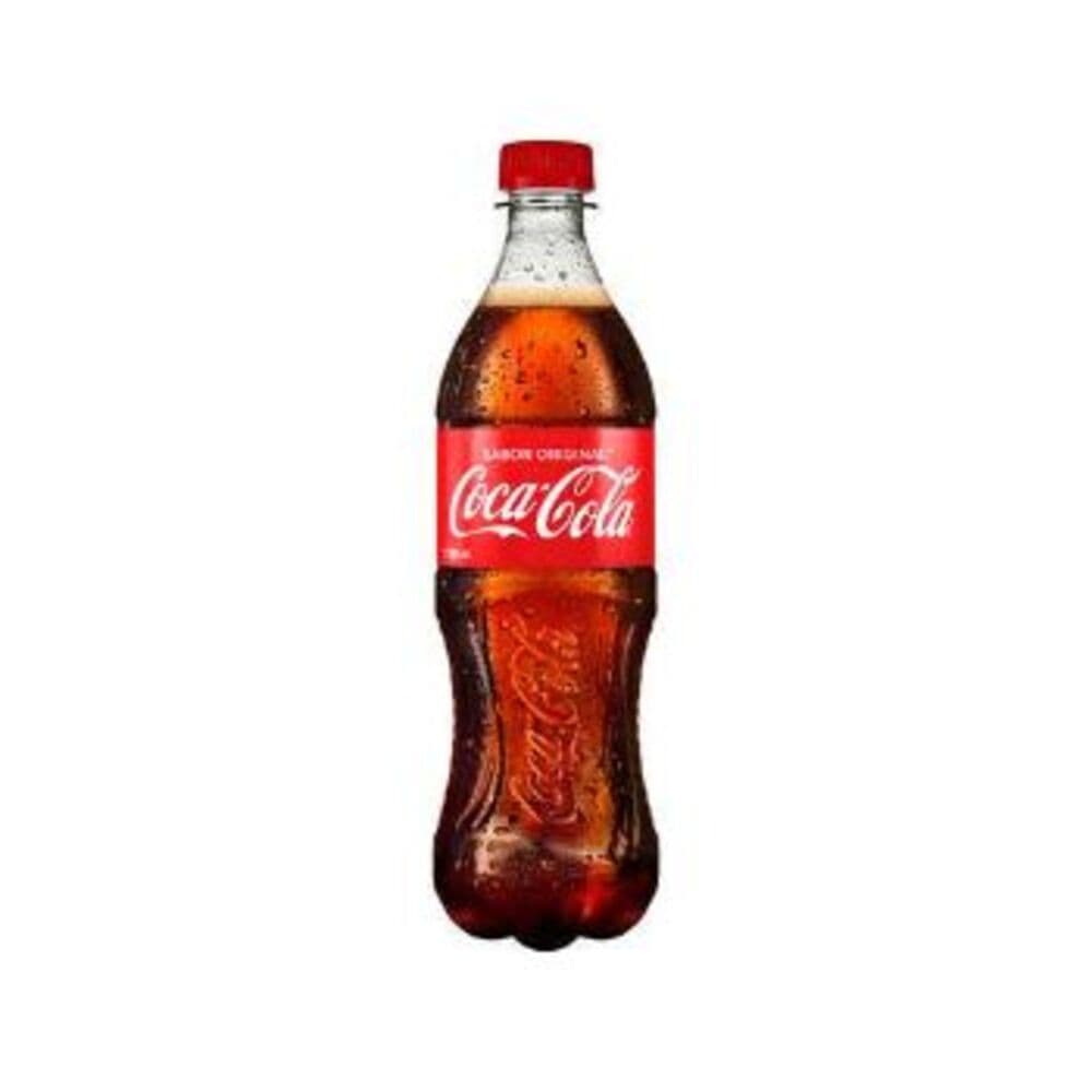 COCA COLA PET 600ML                    .