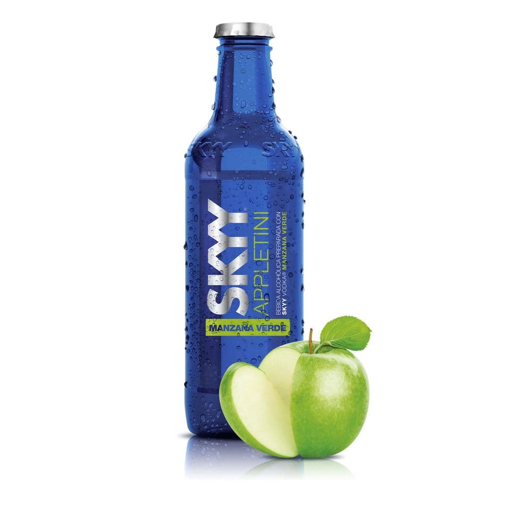Sky Blue Vodka Bebida Preparada Appletini 275 ml