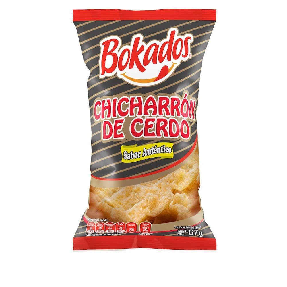 CHICHARRON DE CERDO BOKADOS 55gr