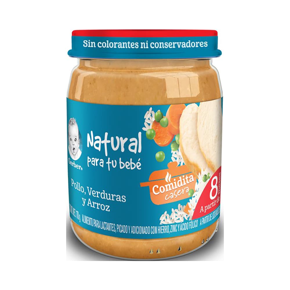 GERBER PAPILLA ET3 VERDPOLLOARR 170G FRA