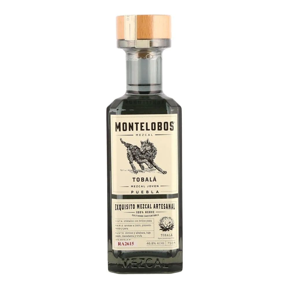 Mezcal Montelobos Joven 100% Tobala 750 ml